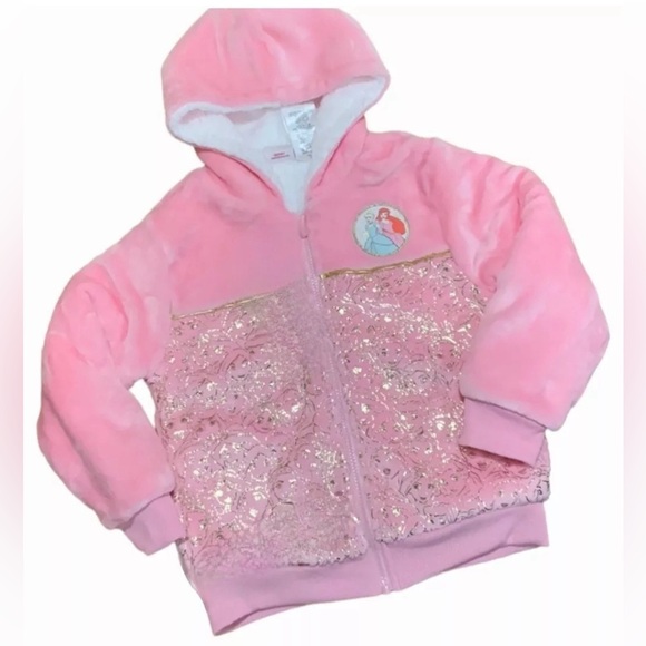 Disney Princess Sherpa hoodie / jacket. NWT - Picture 1 of 5